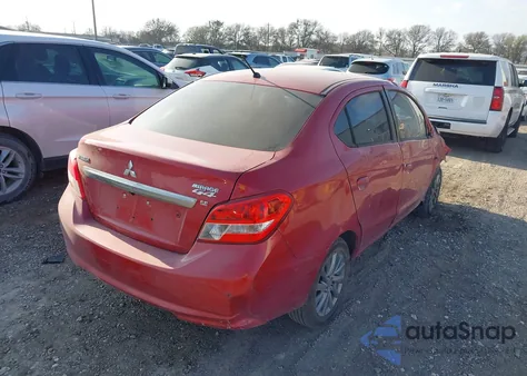2018 Mitsubishi Mirage G4 Se z USA, uszkodzony, nr VIN ML32F4FJ1JHF08792